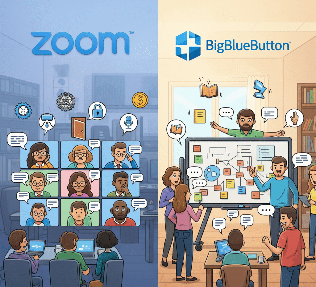 Zoom Vs BigBlueButton Pricing