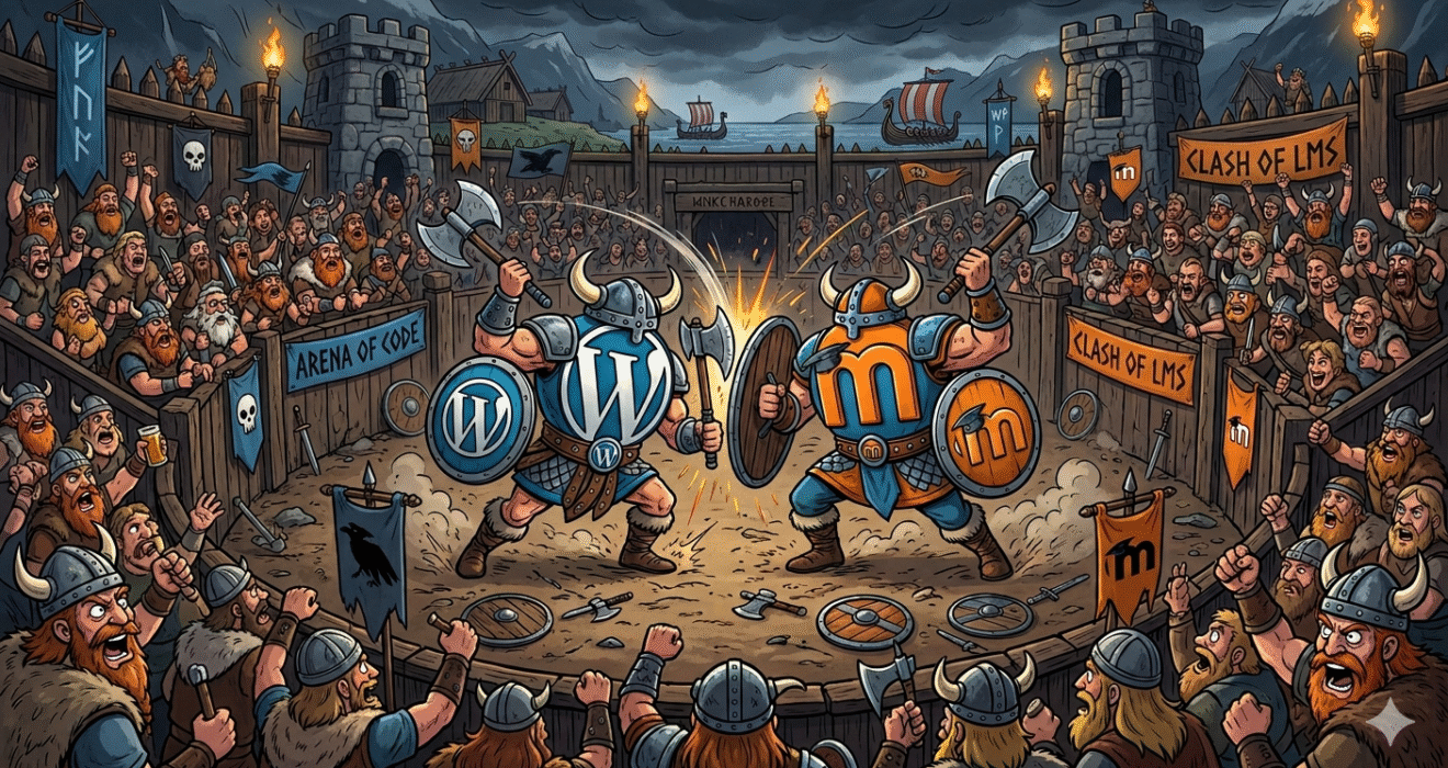 Wordpress Vs Moodle