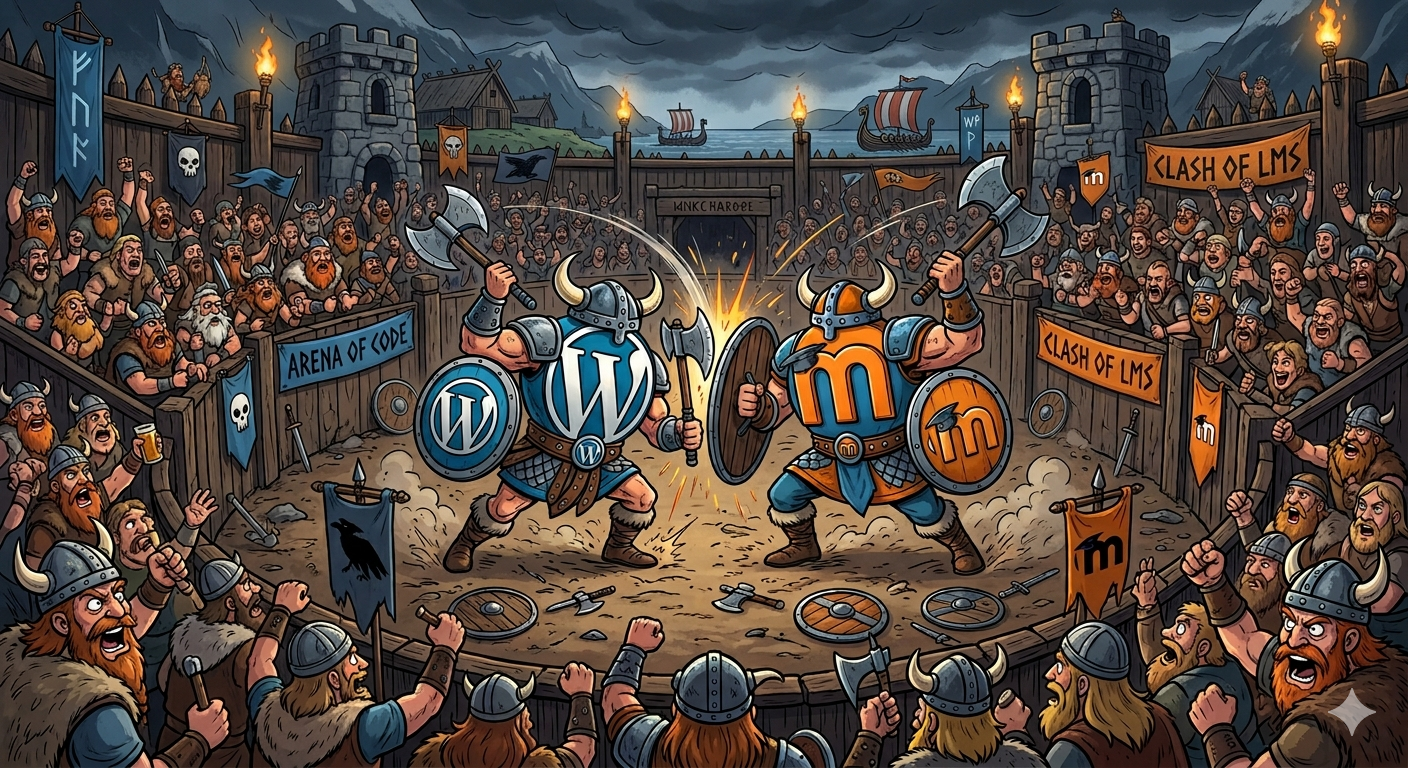 Wordpress Vs Moodle